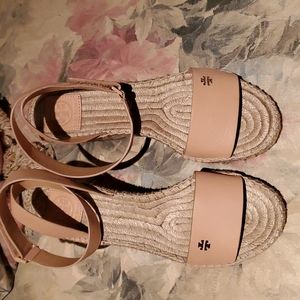 Tory Burch Nude Espadrilles